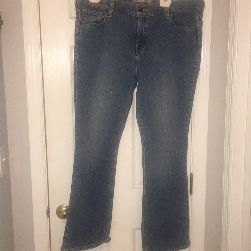 Old navy just below the waist stretch boot cut.